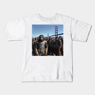 Apes of San Franciso Kids T-Shirt